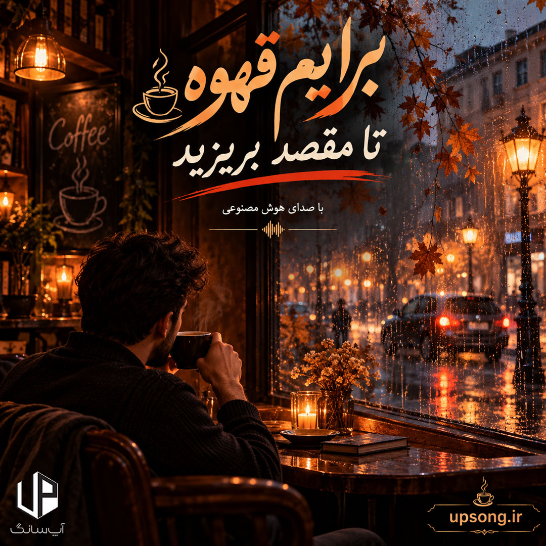 دانلود آهنگ  برایم قهوه تا مقصد بریزید درونش تلخی بی حد بریزید ریمیکس هوش مصنوعی