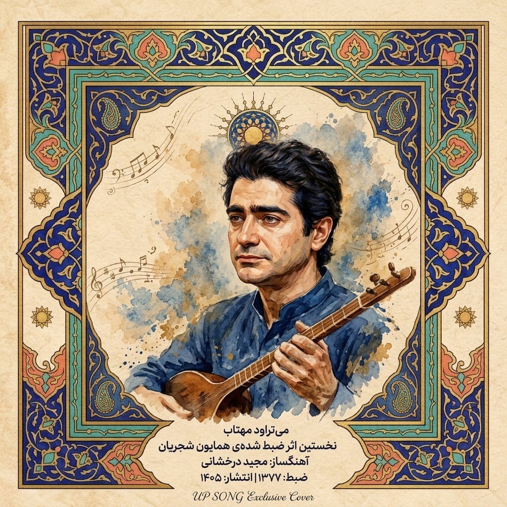 دانلود آهنگ همایون شجریان میتراود مهتاب دانلود آهنگ همایون شجریان میتراود مهتاب